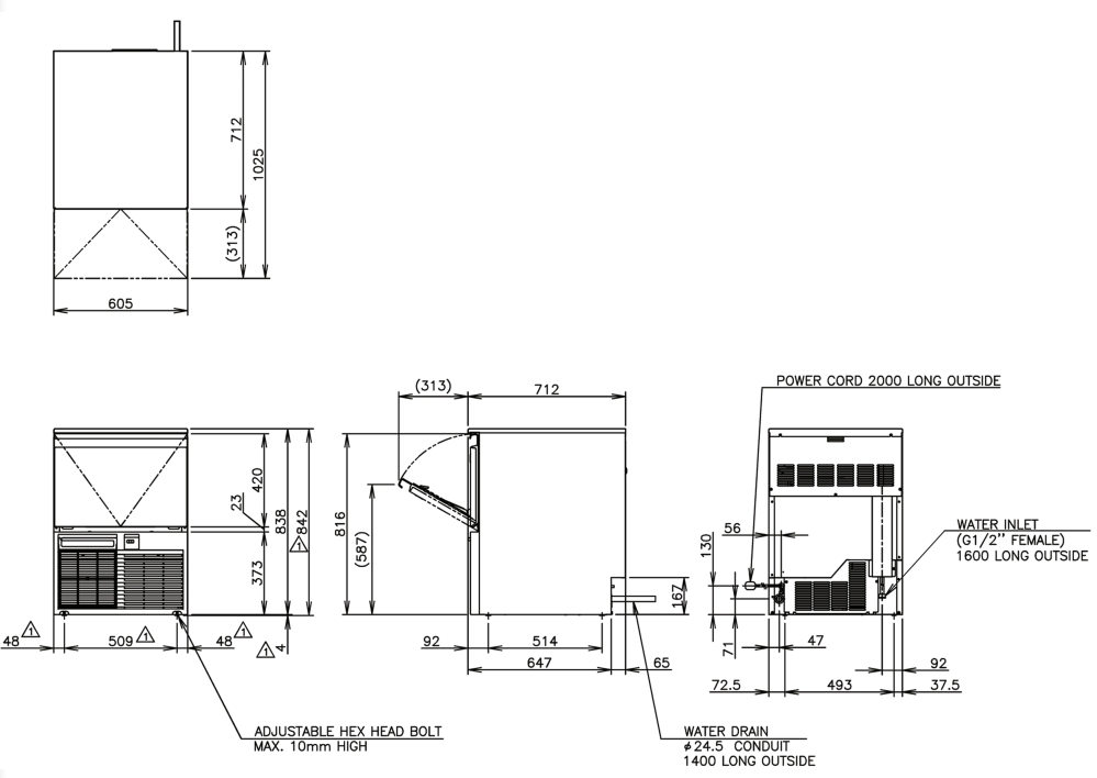 KM-80C - Hoshizaki Thailand โฮชิซากิ เครื่องทําน้ำแข็ง Ice Machine ...